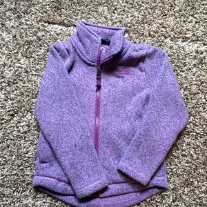 Purple North Face Jacket 4T
